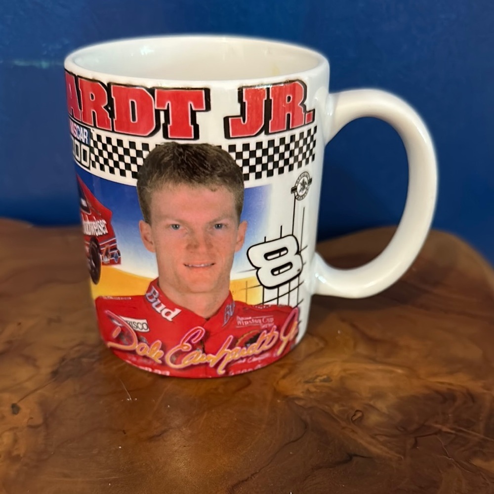 Vintage Rare 2000 Dale Earnhardt Jr. #8 NASCAR Racing Mug